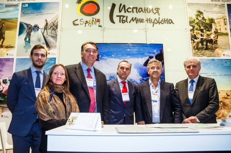 Costa Del Sol Delegation at Intromarket 2016 Moscow Travel Fair, March 2016